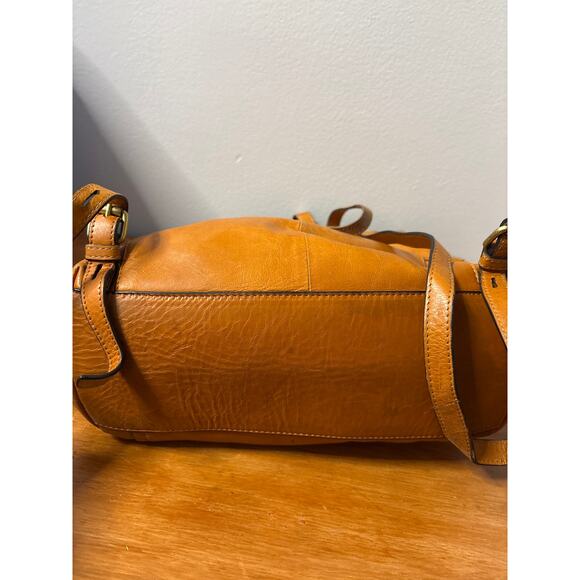 LODIS TAN NATURAL LEATHER Purse Catalina Backpack Medium Size Leather main image 4